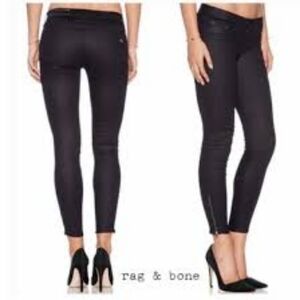 Rag and Bone zippered denim jean 28